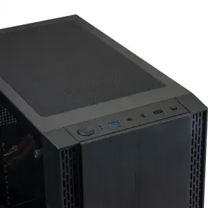 Корпус Frime Monolith Black USB 3.0 без БЖ (Monolith-U3-GLS-WP) UA