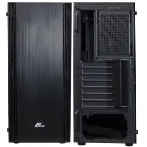 Корпус Frime Monolith Black USB 3.0 без БЖ (Monolith-U3-GLS-WP) UA