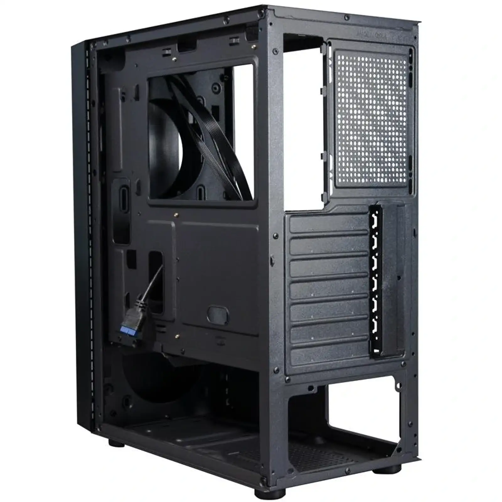 Корпус Frime Monolith Black USB 3.0 без БЖ (Monolith-U3-GLS-WP) UA
