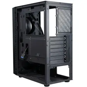 Корпус Frime Monolith Black USB 3.0 без БЖ (Monolith-U3-GLS-WP) UA