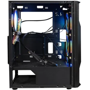Корпус Frime Legion Black USB 3.0 без БЖ (Legion-U3-GLS-4DTRMLT16.6WP) UA