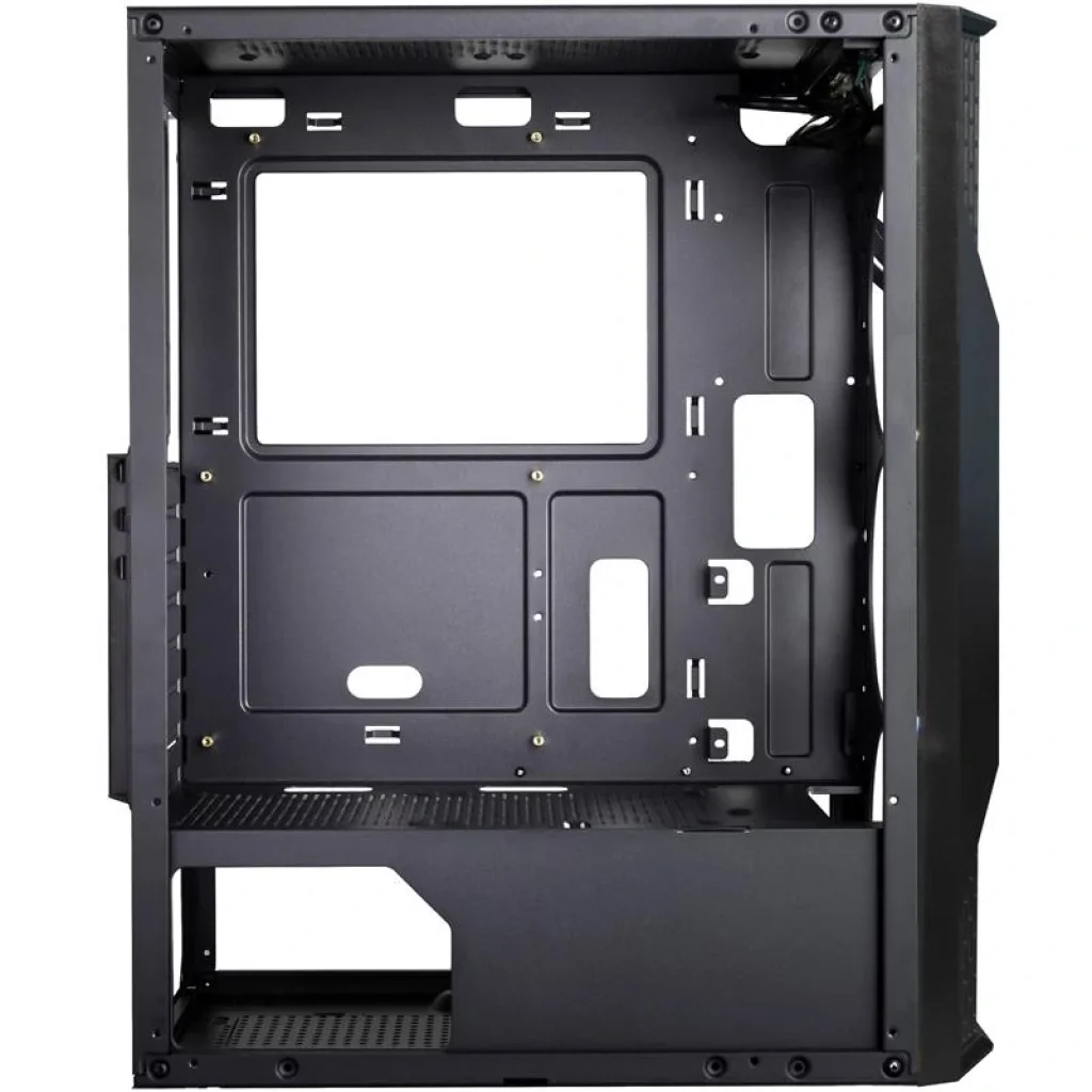 Корпус Frime Legion Black USB 3.0 без БЖ (Legion-U3-GLS-4DTRMLT16.6WP) UA