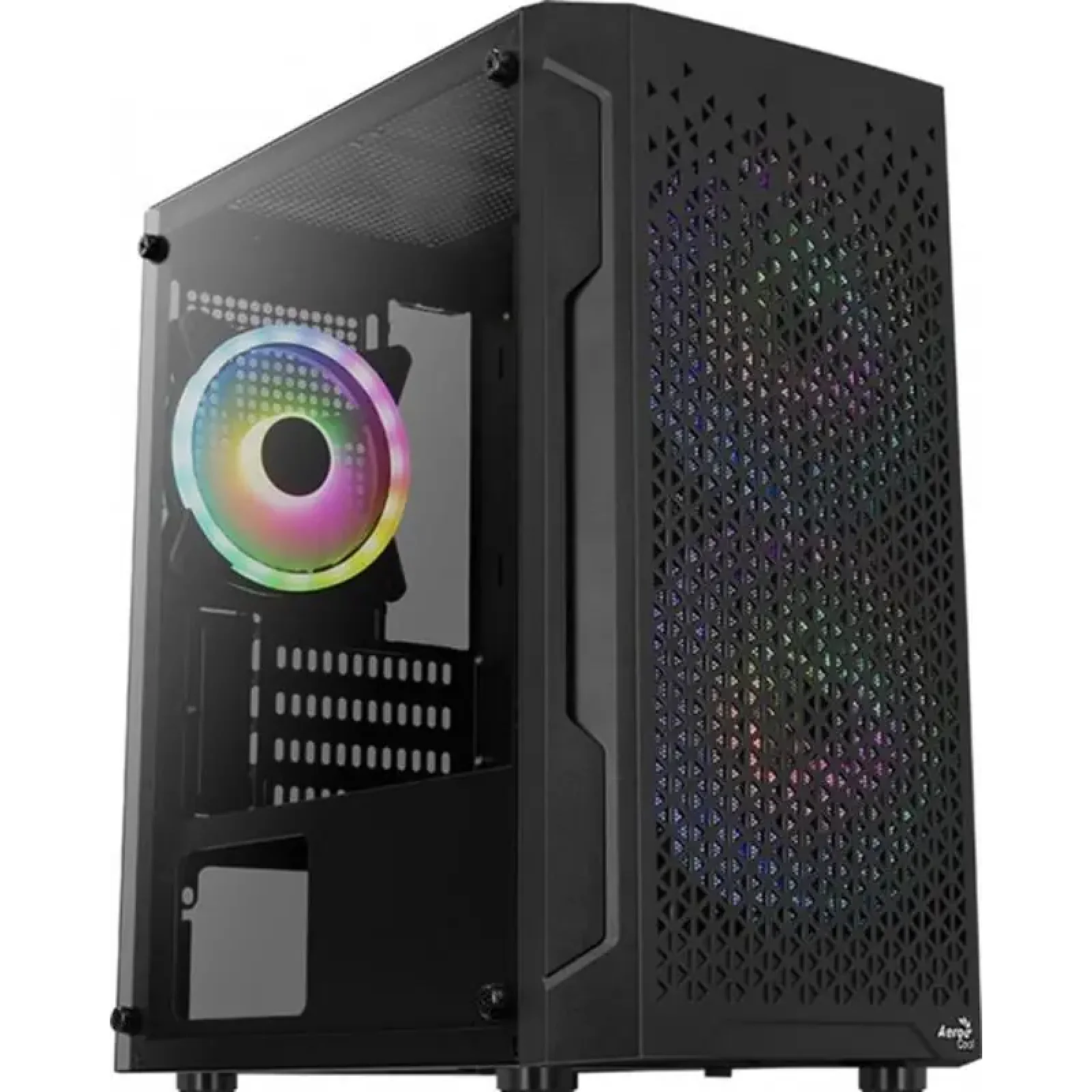 Корпус AeroCool Trinity Mini-G-BK-v2 (ACCS-PV32033.11) Black без БП UA