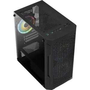 Корпус AeroCool Trinity Mini-G-BK-v2 (ACCS-PV32033.11) Black без БП UA