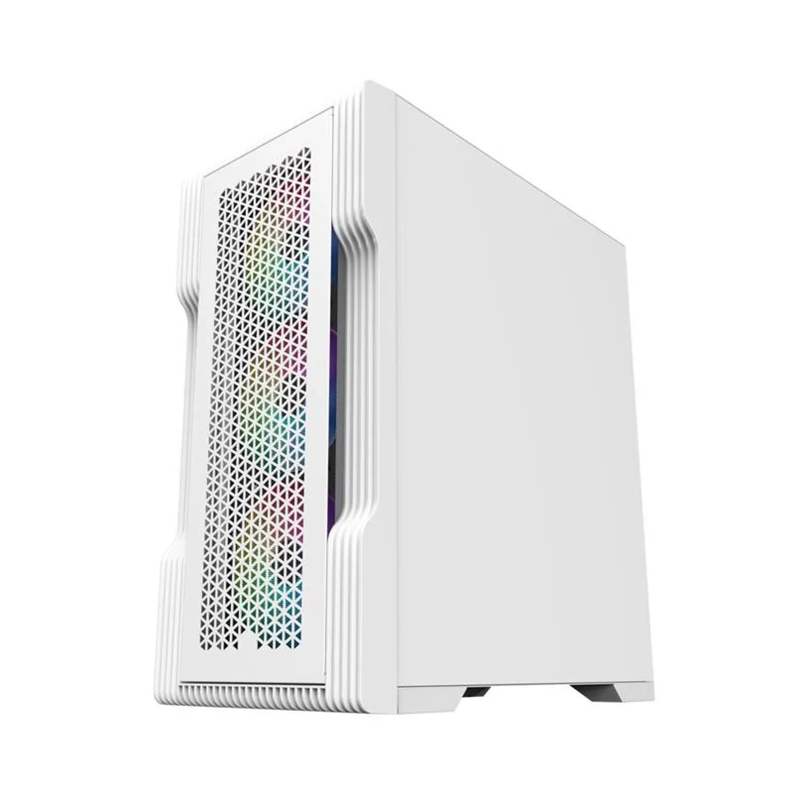 Корпус 1stPlayer T3-4F1-W-WH White без БЖ UA