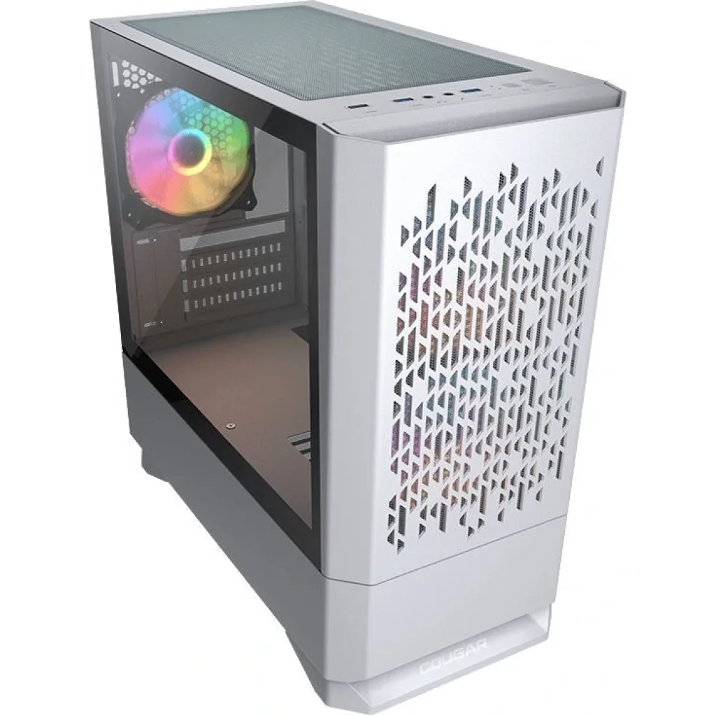 Корпус Cougar MG140 AIR RGB White без БЖ, MG140 AIR RGB (White) UA