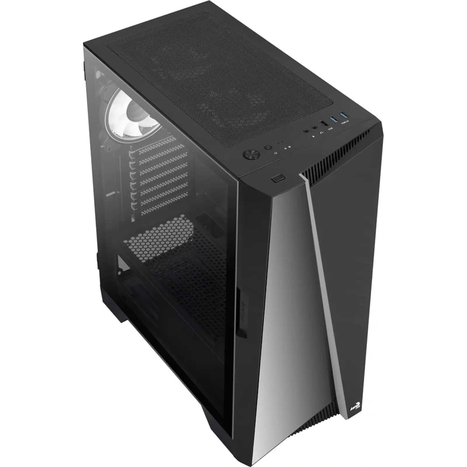 Корпус AeroCool Mirage-G-BK-v2 Black (ACCM-PB25033.11) без БЖ UA