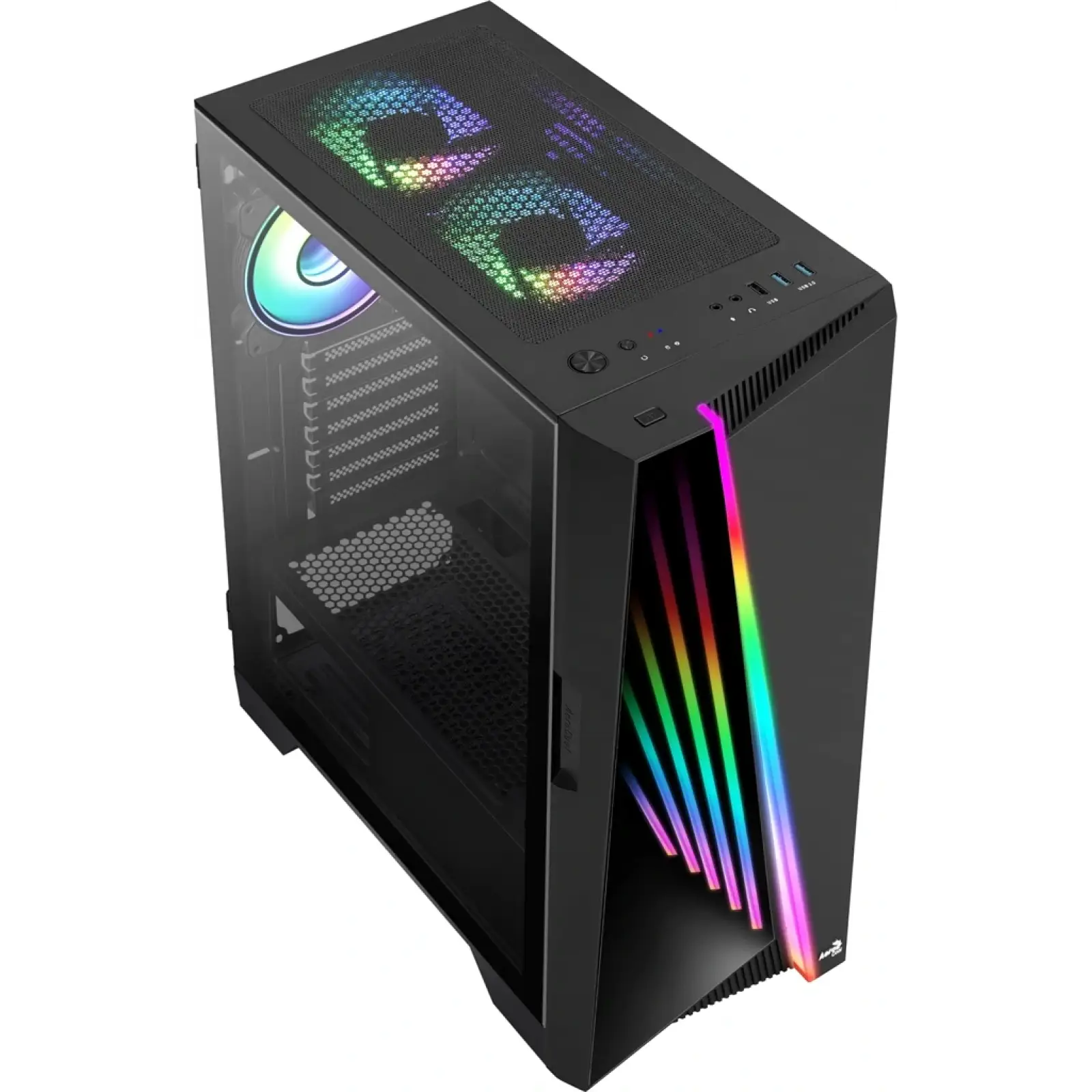 Корпус AeroCool Mirage-G-BK-v2 Black (ACCM-PB25033.11) без БЖ UA