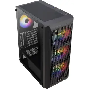 Корпус AeroCool Beam-G-BK-v2 (ACCM-PV37043.11) Black без БЖ UA