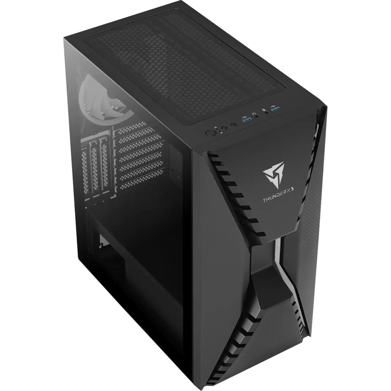 Корпус AeroCool Cronus-G-BK-v1 Black (ACCM-PB23013.11) без БЖ UA