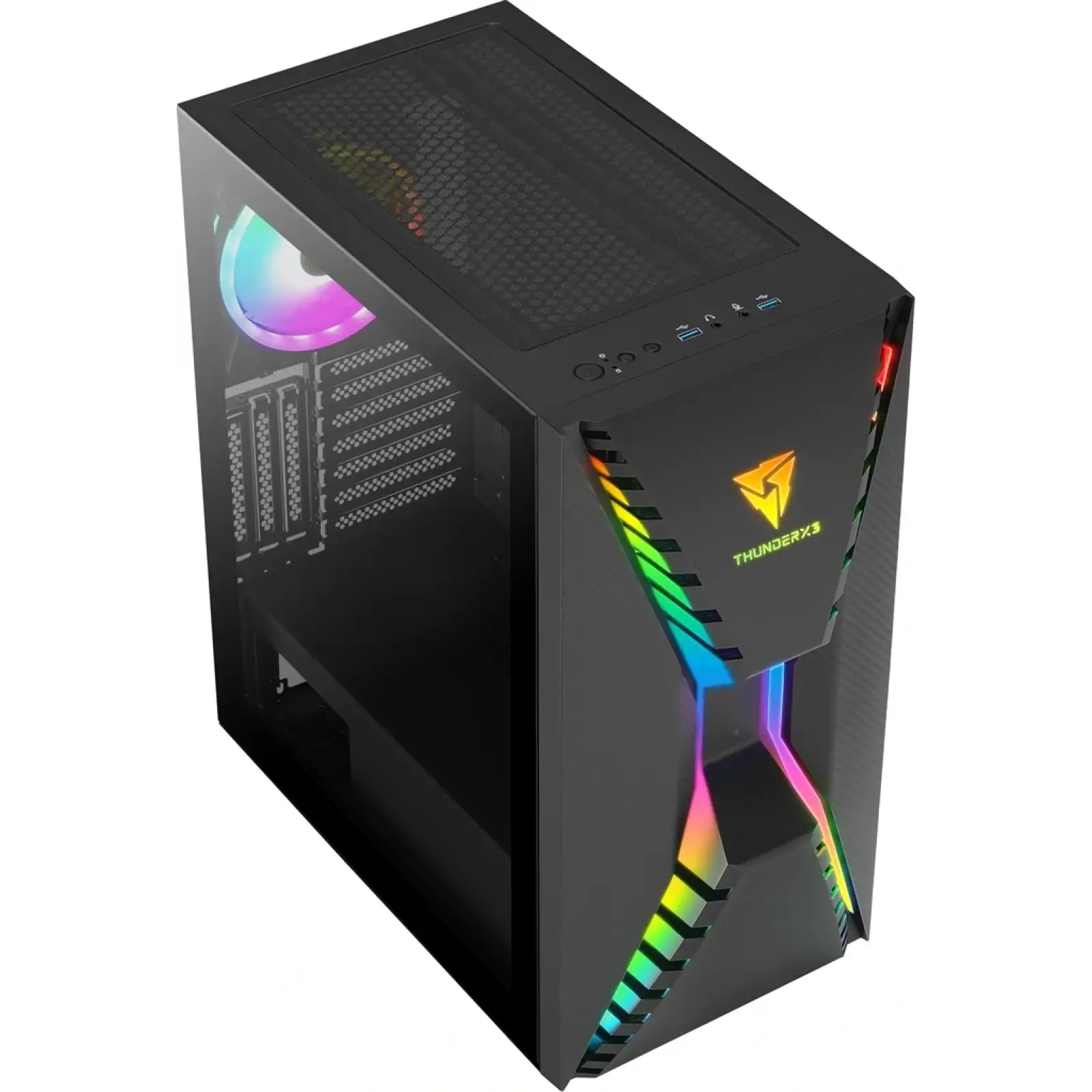 Корпус AeroCool Cronus-G-BK-v1 Black (ACCM-PB23013.11) без БЖ UA