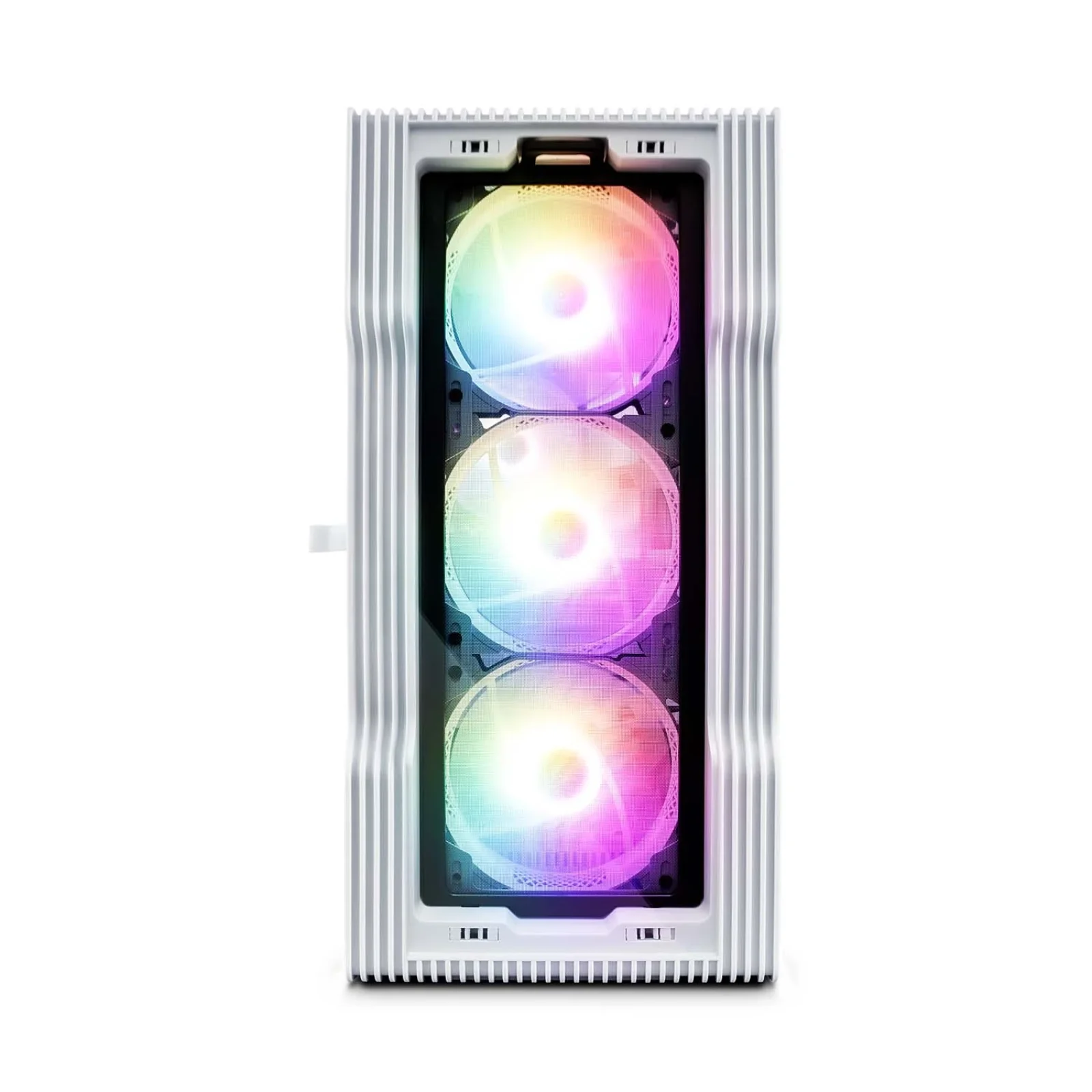 Корпус 1stPlayer T3-G-4F1-W-WH White без БП UA