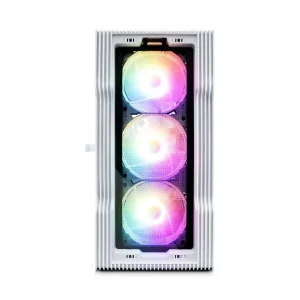 Корпус 1stPlayer T3-G-4F1-W-WH White без БП UA