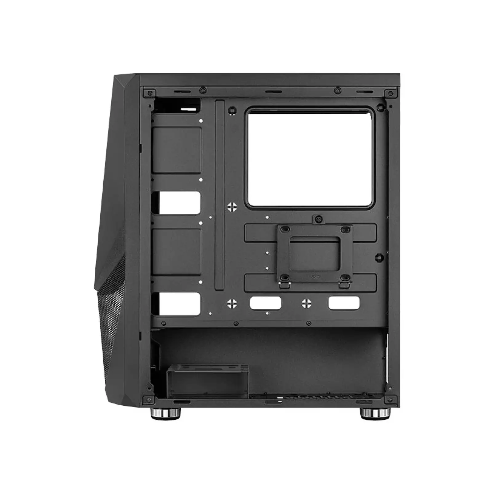 Корпус AeroCool Zauron Saturn FRGB-G-BK-v2 (ACCM-PV23023.11) Black без БЖ UA