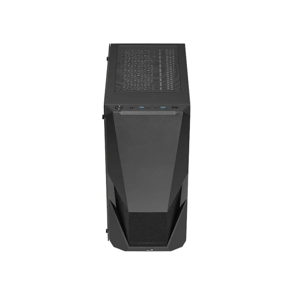 Корпус AeroCool Zauron Saturn FRGB-G-BK-v2 (ACCM-PV23023.11) Black без БЖ UA