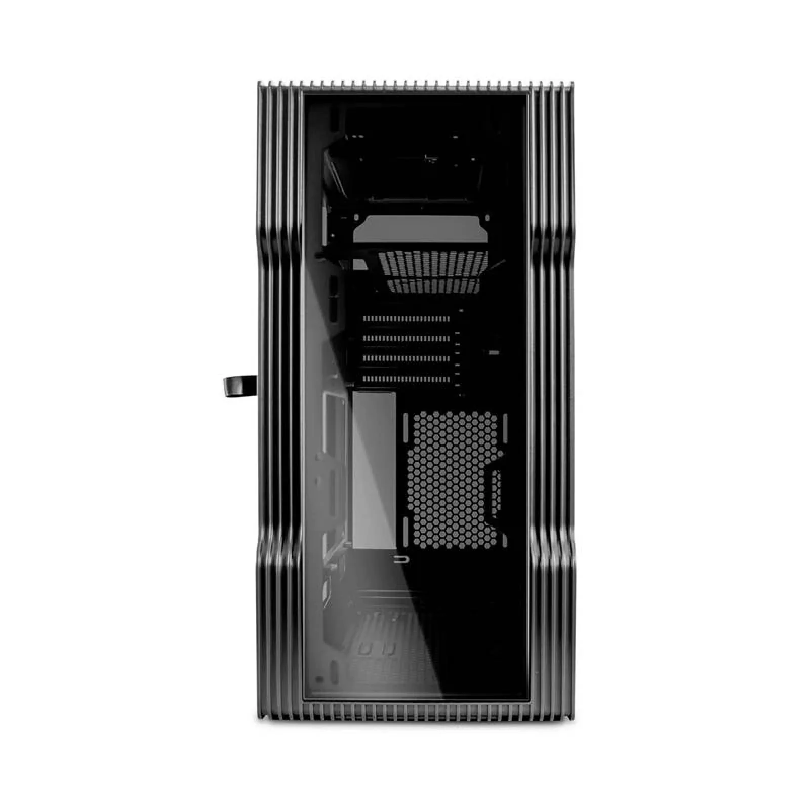Корпус 1stPlayer T3-G-4F1-BK Black без БЖ UA
