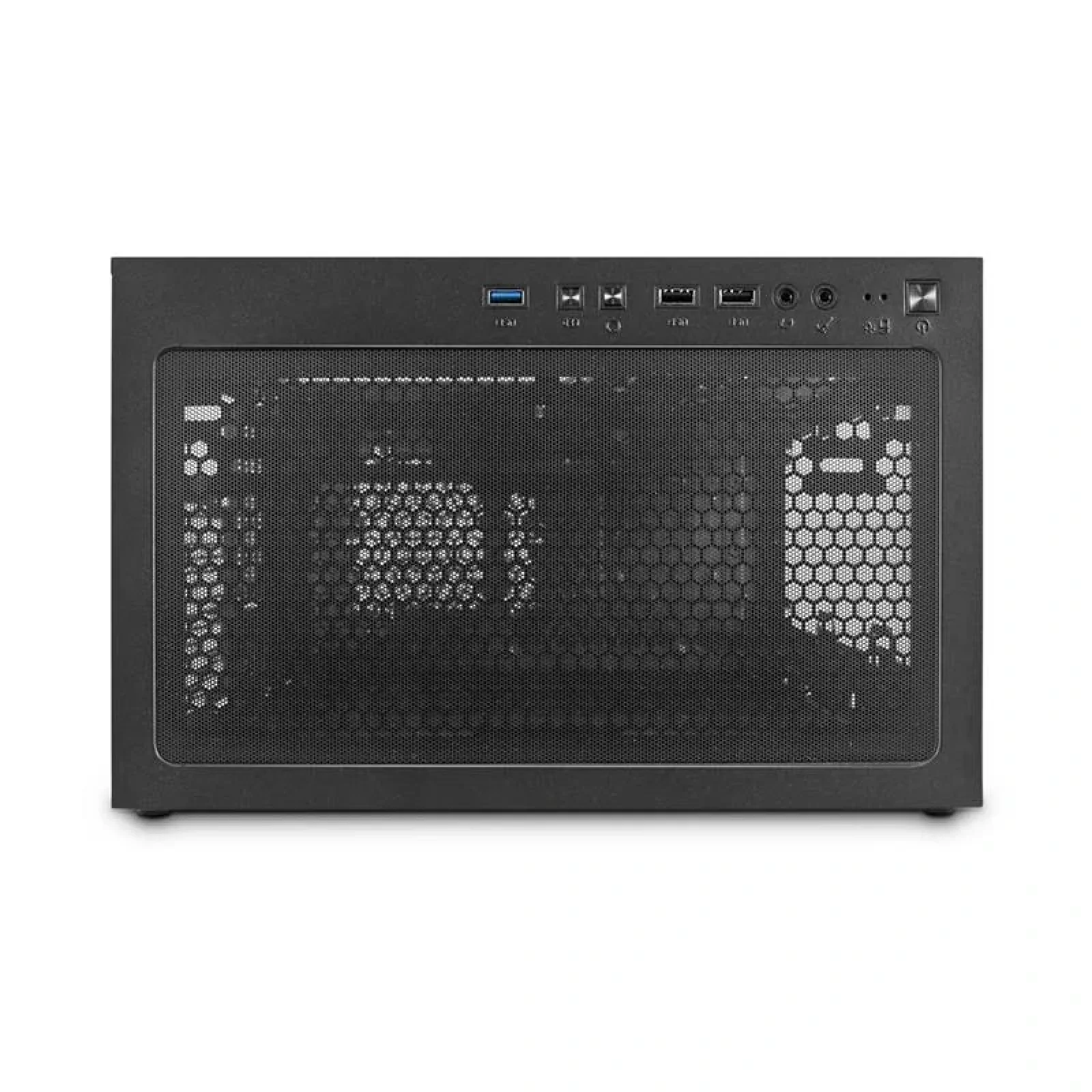 Корпус 1stPlayer T3-G-4F1-BK Black без БЖ UA
