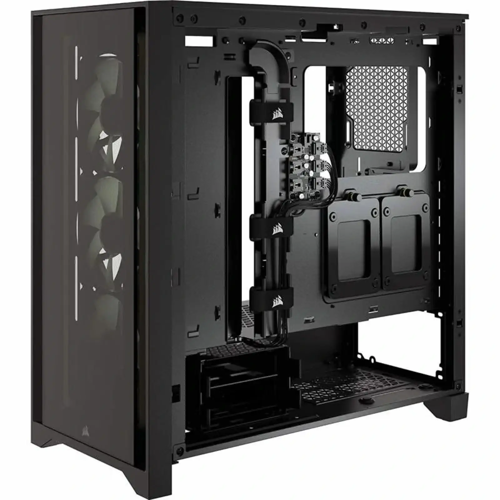 Корпус Corsair iCUE 4000X RGB Tempered Glass Black (CC-9011204-WW) без БП UA