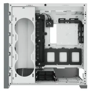Корпус Corsair 5000D Tempered Glass White (CC-9011209-WW) без БЖ UA