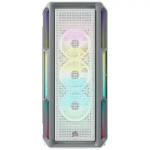 Корпус Corsair iCUE 5000T RGB Tempered Glass White (CC-9011231-WW) без БЖ UA