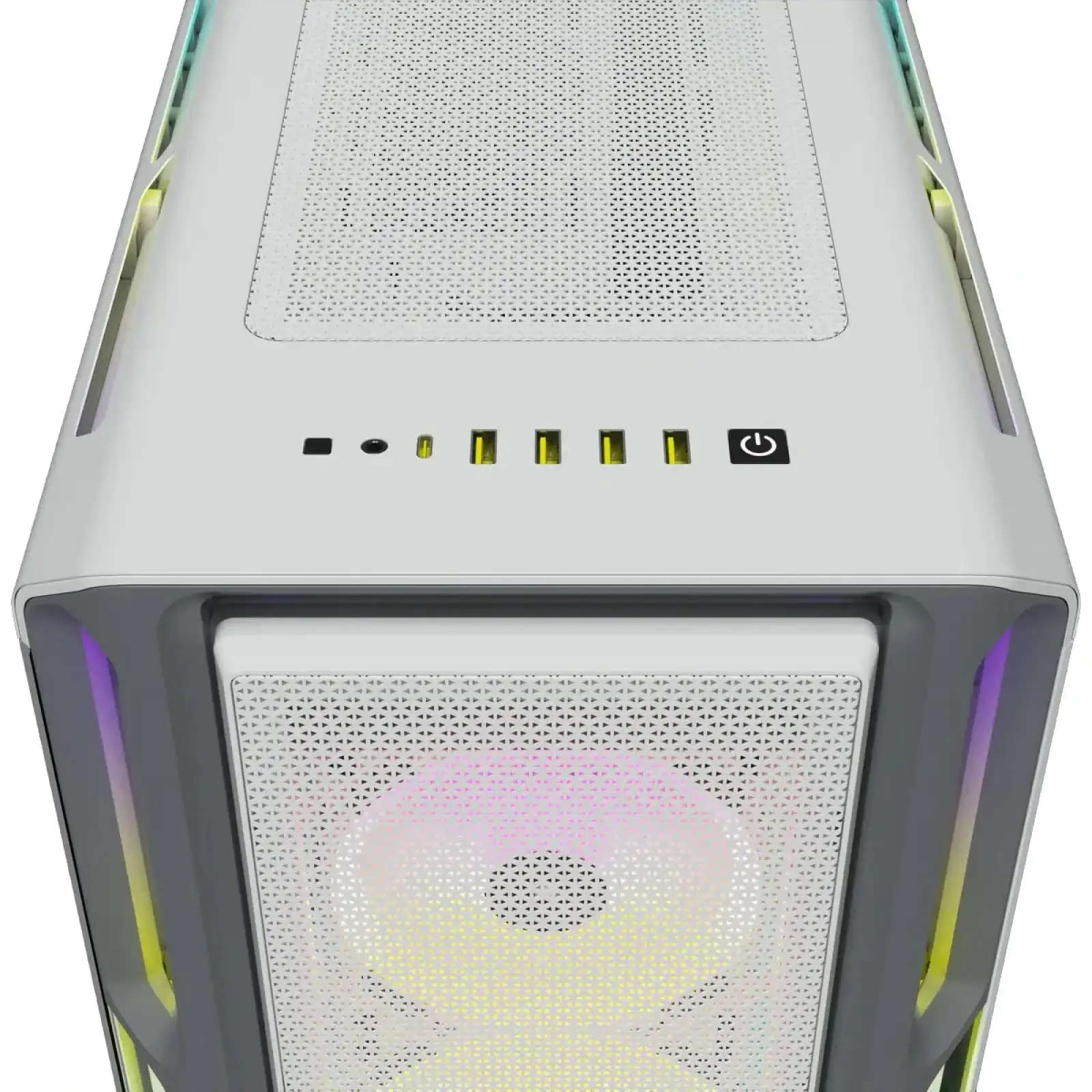 Корпус Corsair iCUE 5000T RGB Tempered Glass White (CC-9011231-WW) без БЖ UA