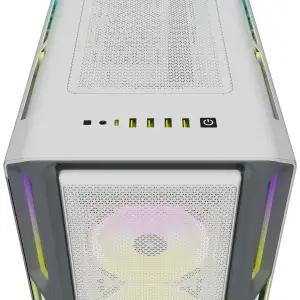 Корпус Corsair iCUE 5000T RGB Tempered Glass White (CC-9011231-WW) без БЖ UA