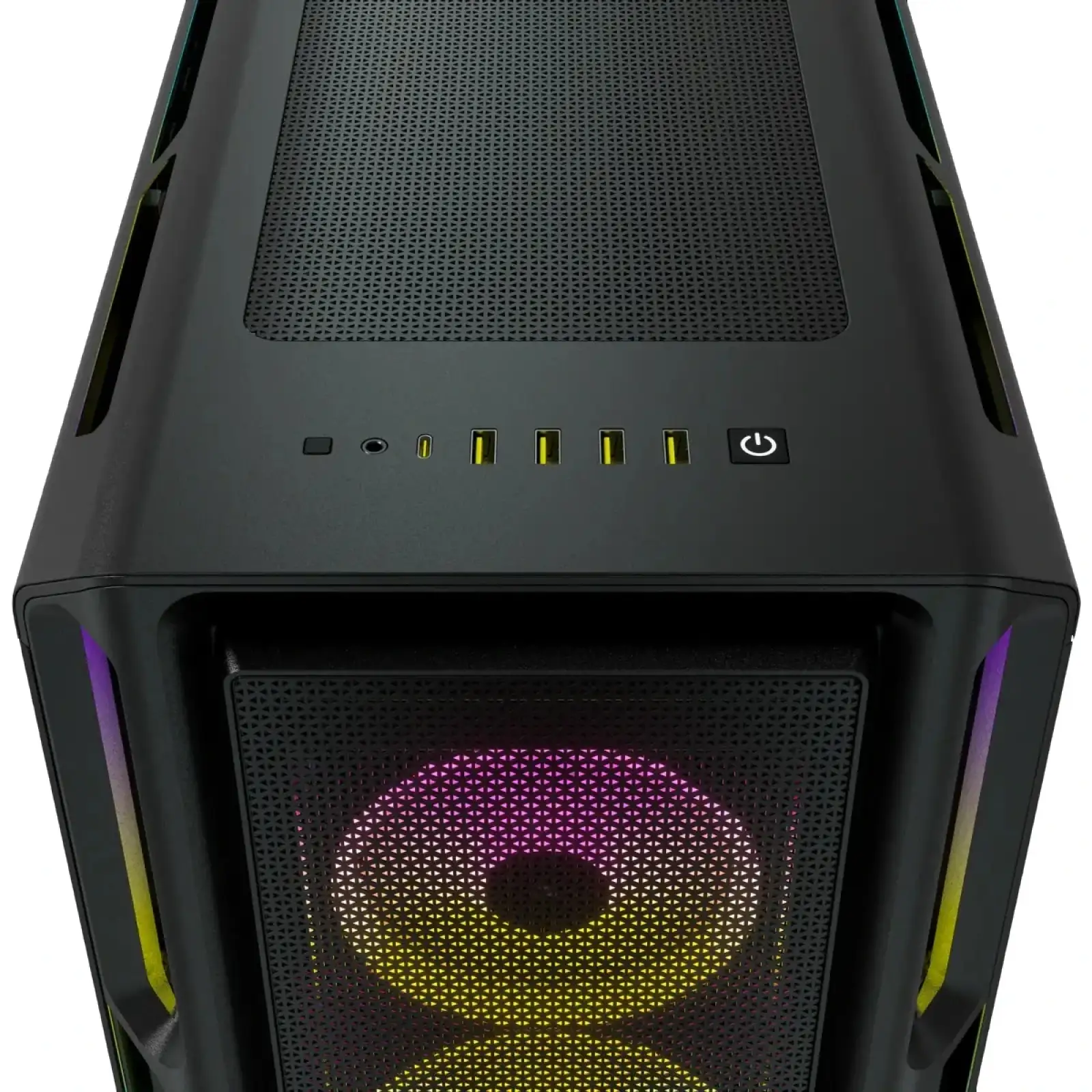 Корпус Corsair iCUE 5000T RGB Tempered Glass Black (CC-9011230-WW) без БП UA