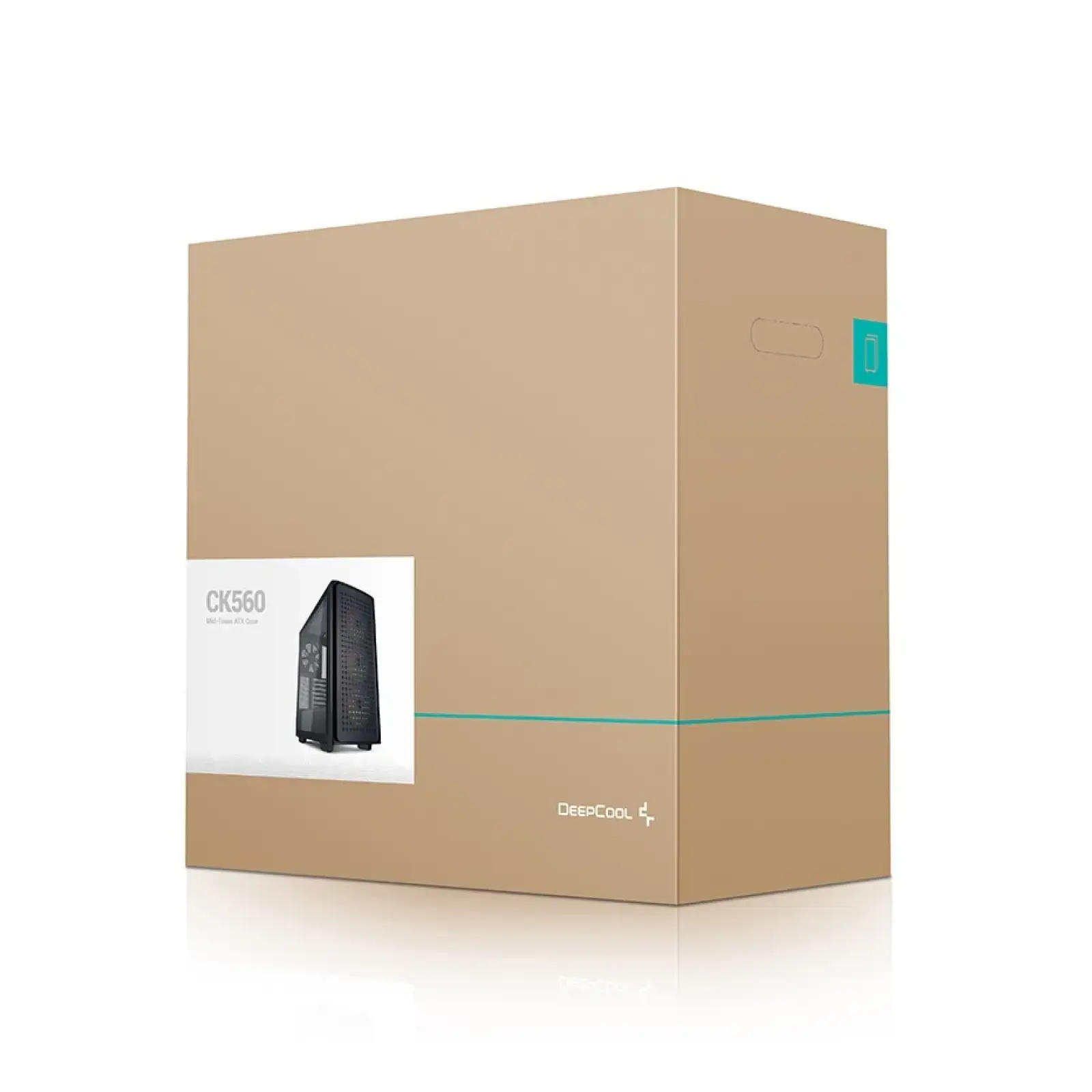 Корпус DeepCool CK560 Black (R-CK560-BKAAE4-G-1) без БЖ UA