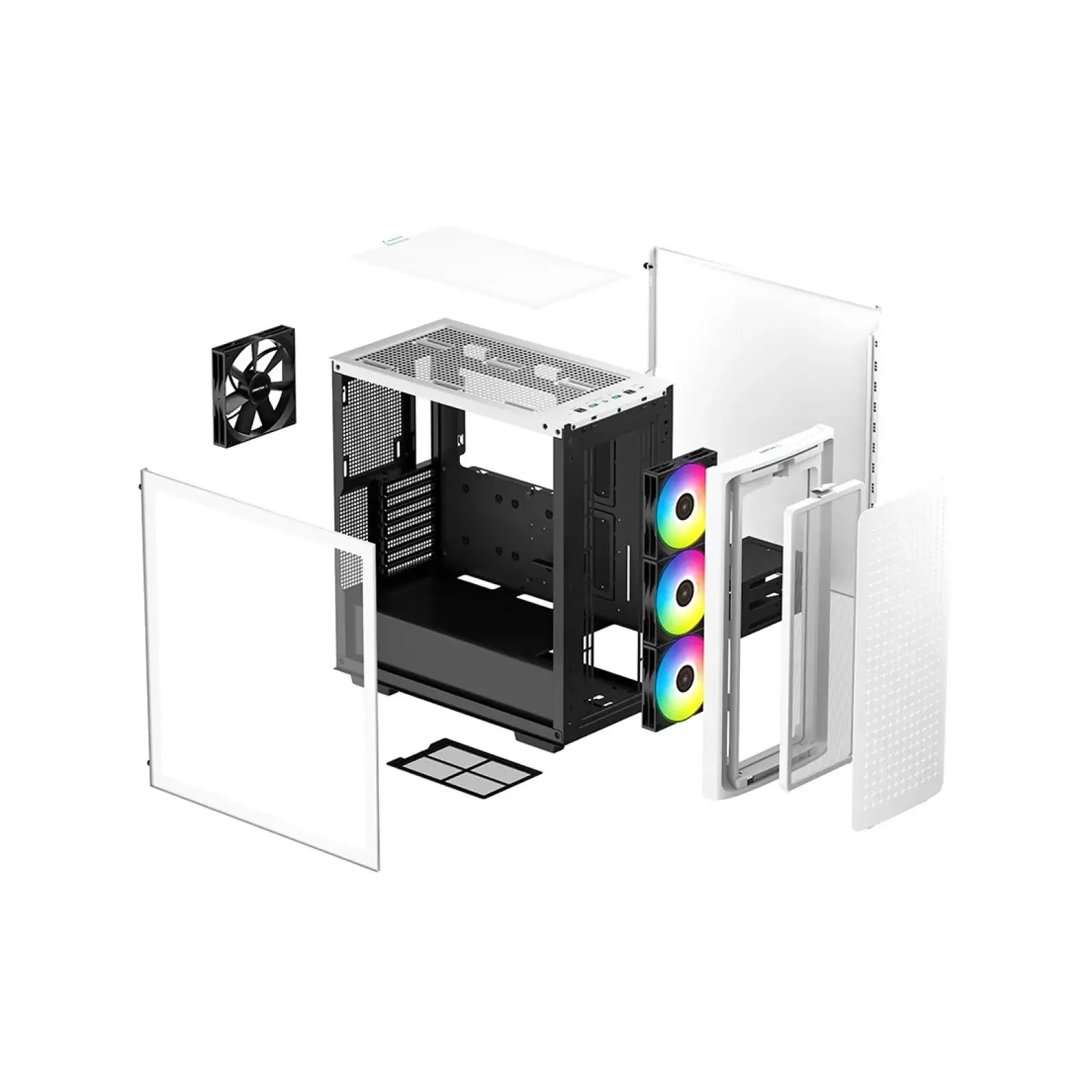 Корпус DeepCool CK560 White (R-CK560-WHAAE4-G-1) без БЖ UA