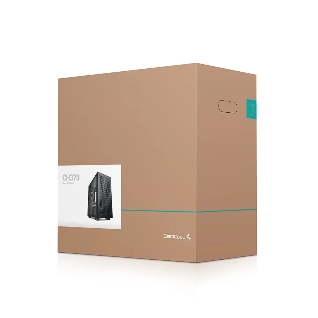 Корпус DeepCool CH370 Black (R-CH370-BKNAM1-G-1) без БП UA