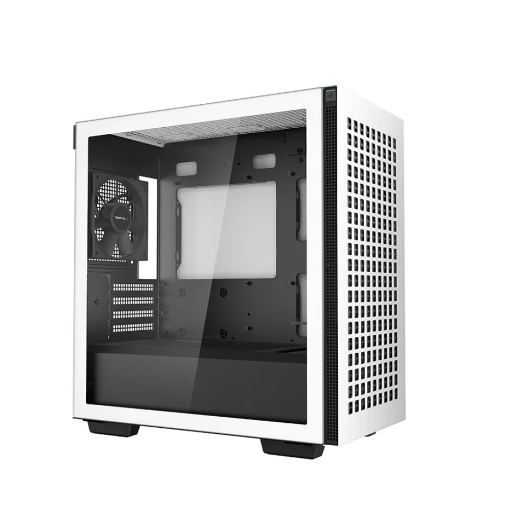 Корпус DeepCool CH370 White (R-CH370-WHNAM1-G-1) без БЖ UA
