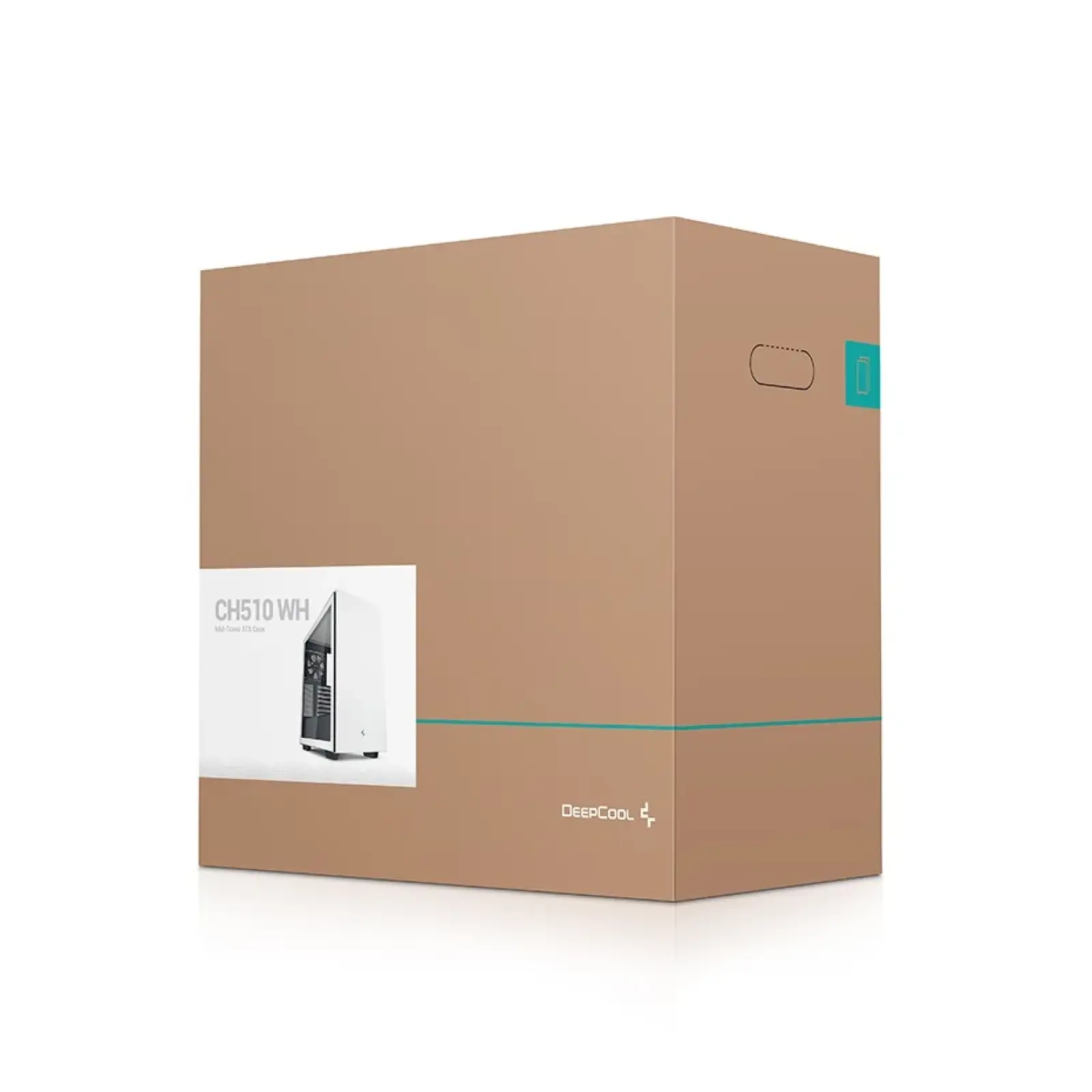Корпус DeepCool CH510 White (R-CH510-WHNNE1-G-1) без БЖ UA