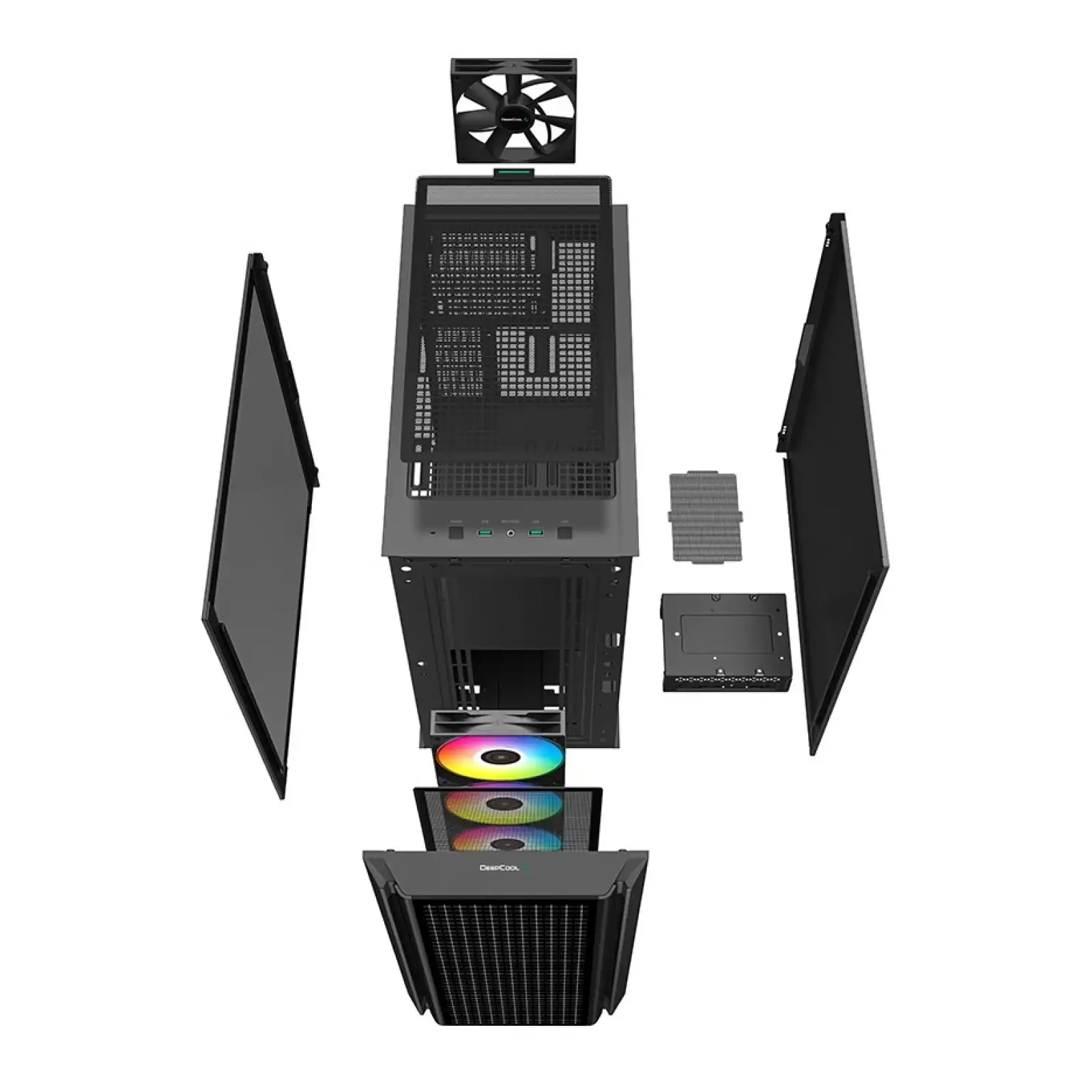Корпус DeepCool CG540 (R-CG540-BKAGE4-G-1) без БЖ UA