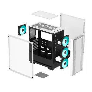 Корпус DeepCool CC560 White (R-CC560-WHGAA4-G-1) без БП UA
