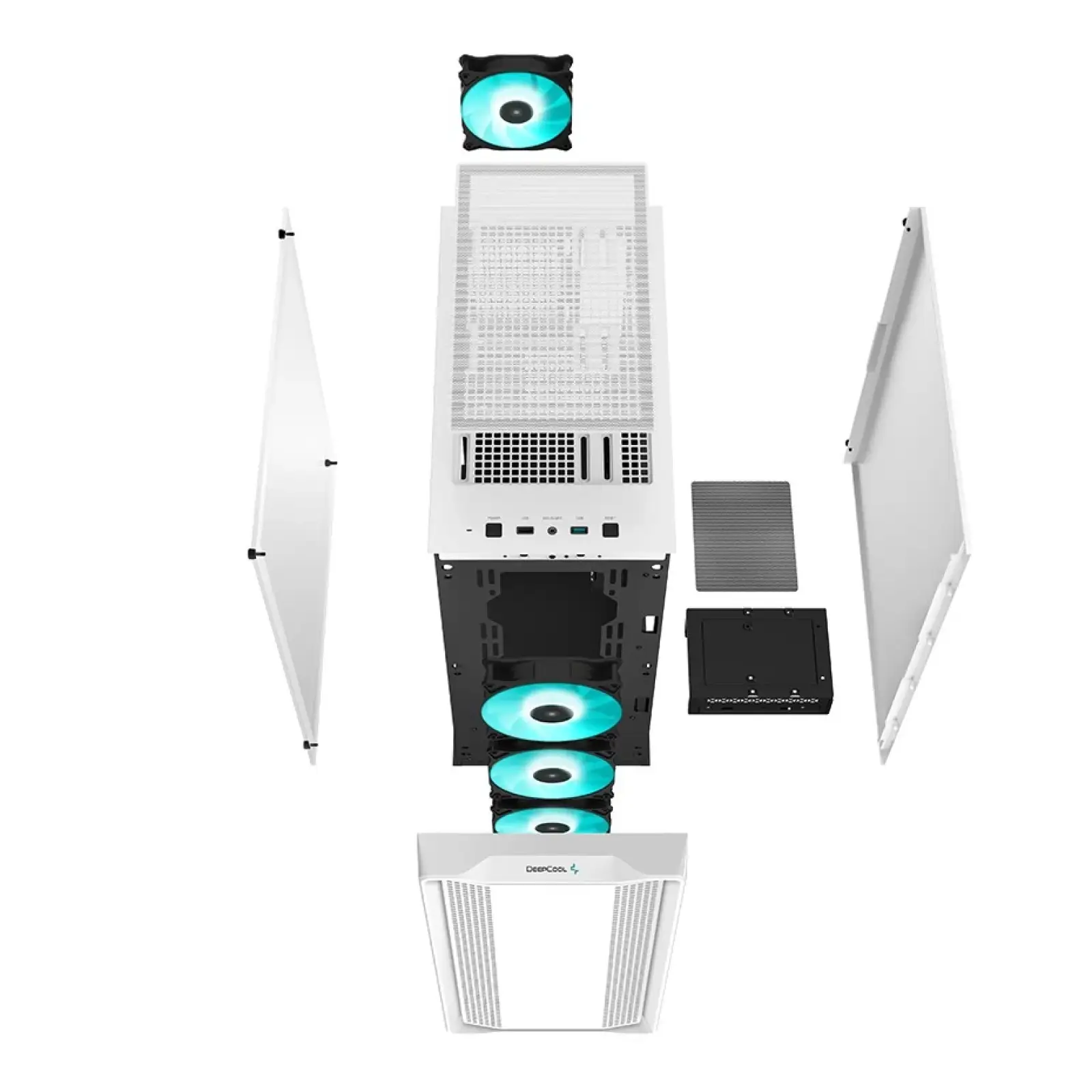 Корпус DeepCool CC560 White (R-CC560-WHGAA4-G-1) без БП UA