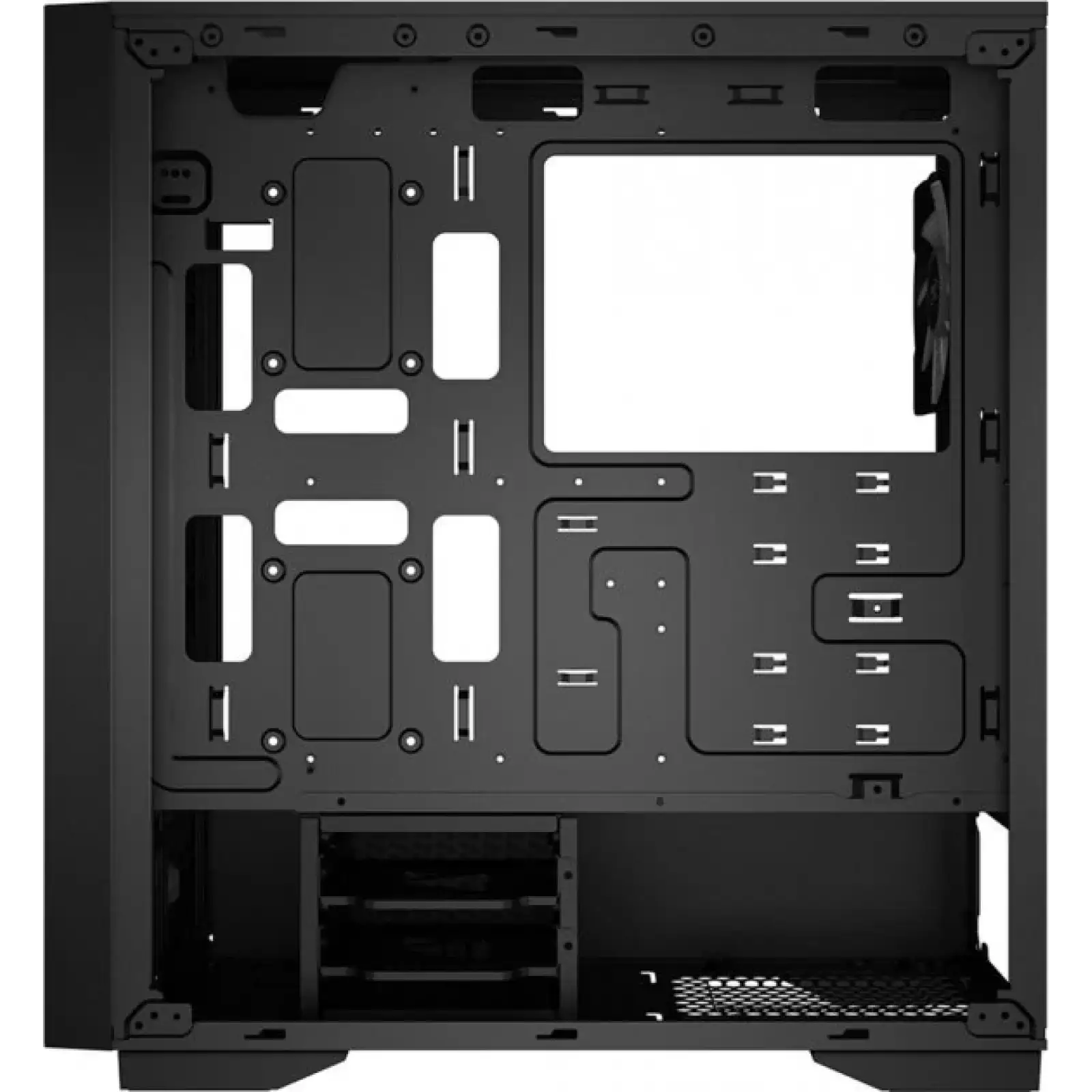 Корпус DeepCool Matrexx 50 Mesh 4FS Black (DP-ATX-MATREXX50-MESH-4FS) без БЖ UA