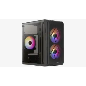 Корпус AeroCool CS-107-A-BK-v2 (ACCS-PC14032.11) Black без БП UA