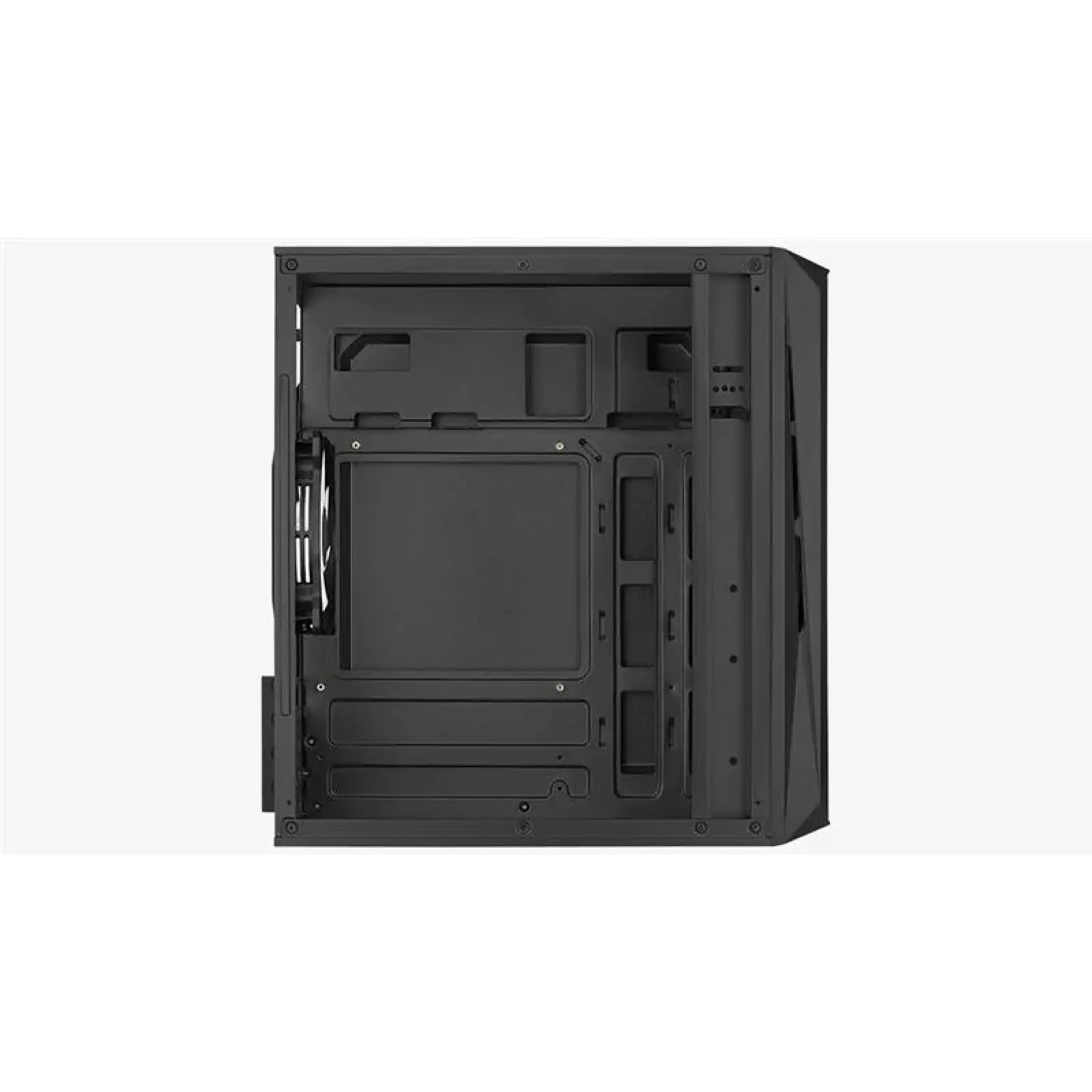 Корпус AeroCool CS-107-A-BK-v2 (ACCS-PC14032.11) Black без БП UA