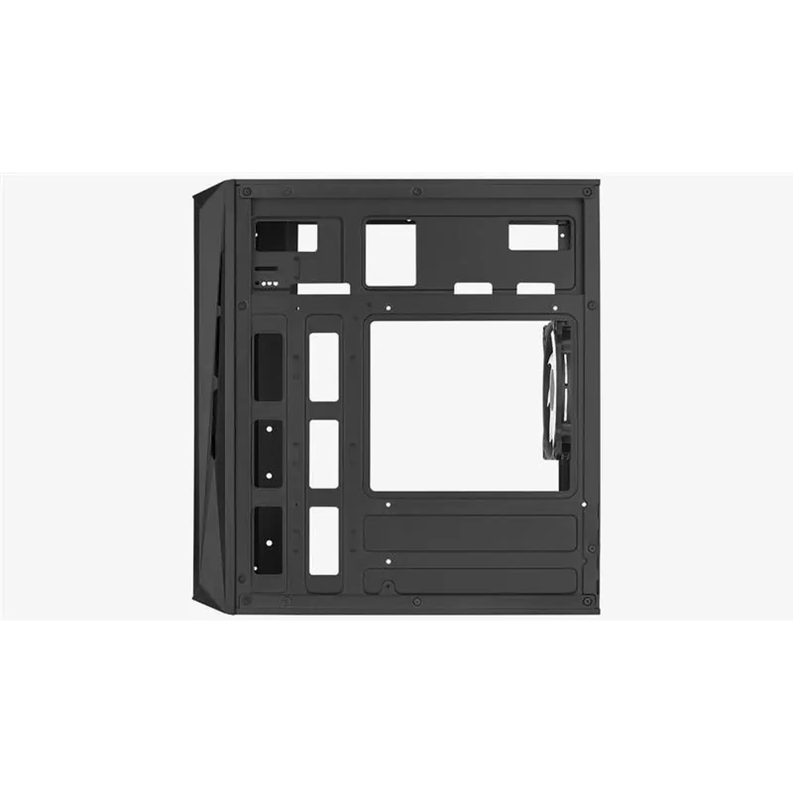 Корпус AeroCool CS-107-A-BK-v2 (ACCS-PC14032.11) Black без БП UA