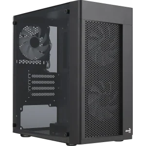Корпус AeroCool Hexform-G-BK-v2 (ACCS-PV38033.11) Black без БП UA