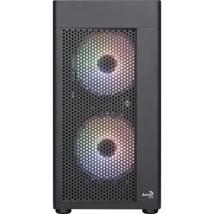 Корпус AeroCool Hexform-G-BK-v2 (ACCS-PV38033.11) Black без БП UA