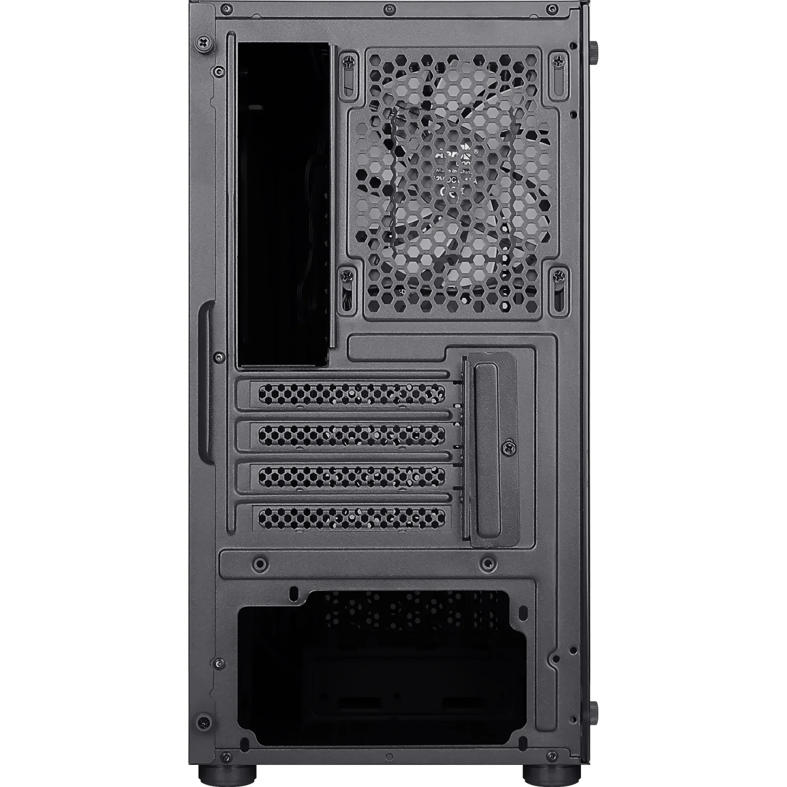 Корпус AeroCool Hexform-G-BK-v2 (ACCS-PV38033.11) Black без БП UA
