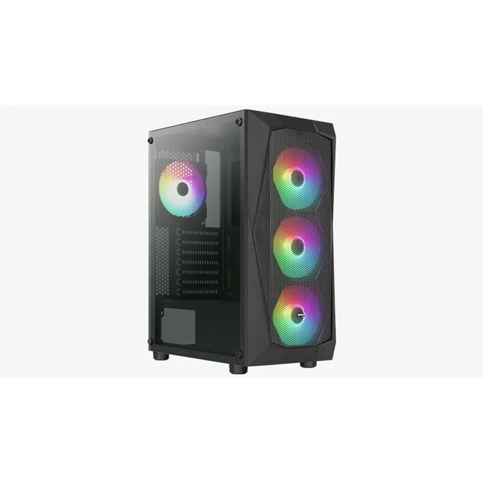 Корпус AeroCool Falcon-G-BK-v2 (ACCM-PV41143.11) Black без БЖ UA