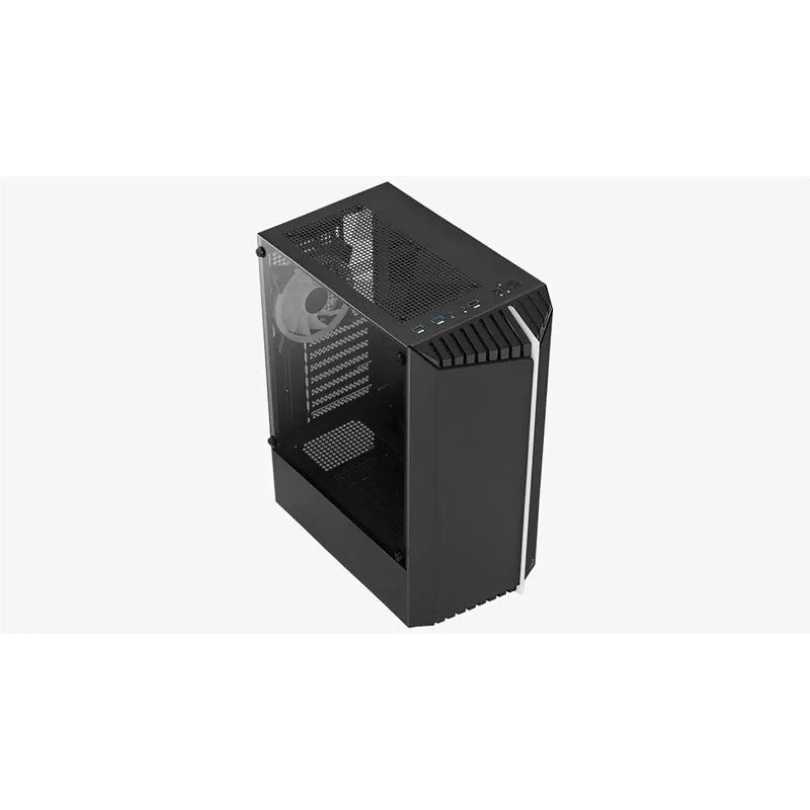 Корпус AeroCool Bionic-G-BK-v2 (ACCM-PV34113.11) Black без БЖ UA