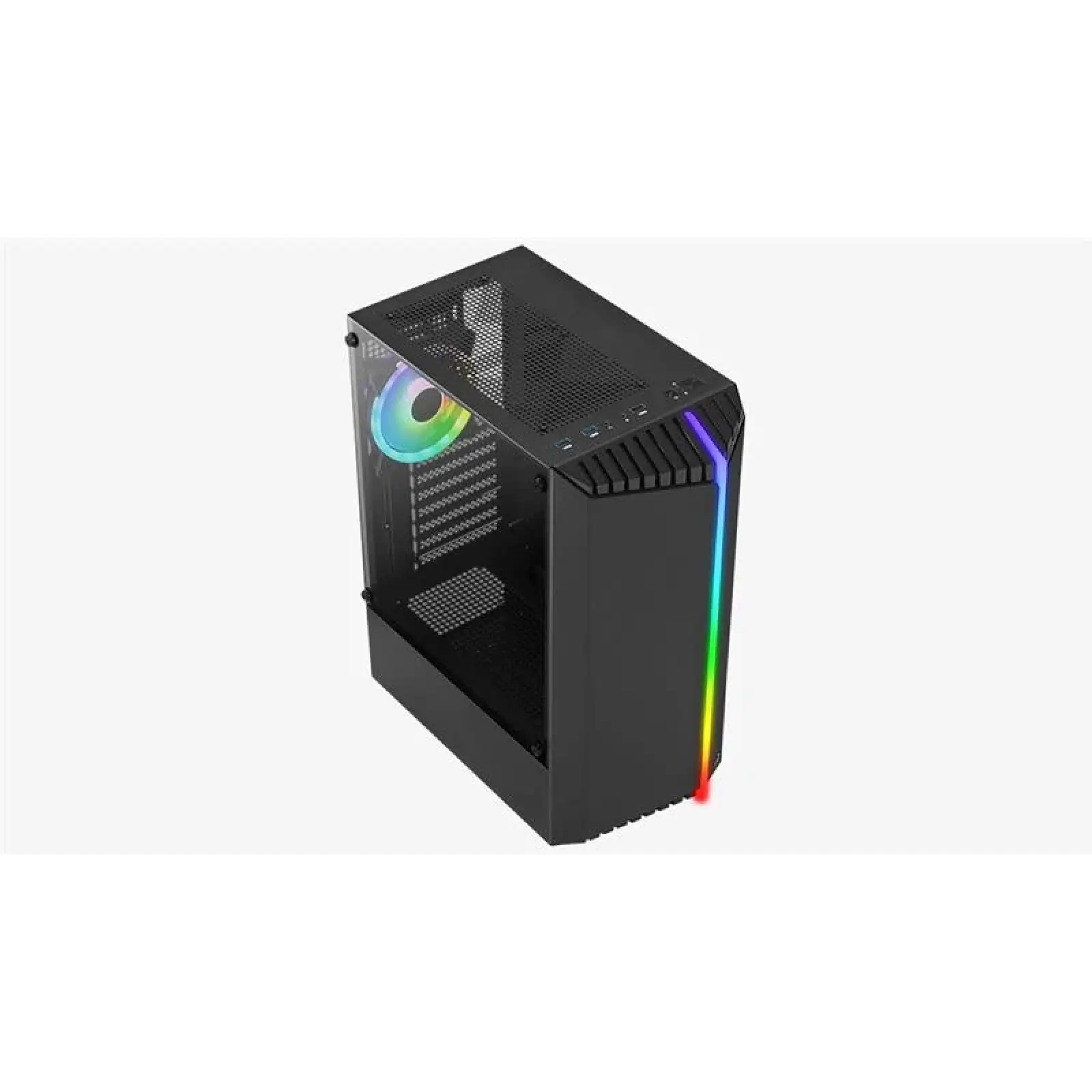 Корпус AeroCool Bionic-G-BK-v2 (ACCM-PV34113.11) Black без БЖ UA