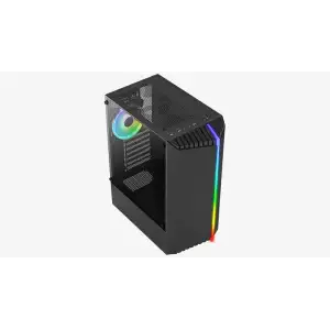 Корпус AeroCool Bionic-G-BK-v2 (ACCM-PV34113.11) Black без БЖ UA