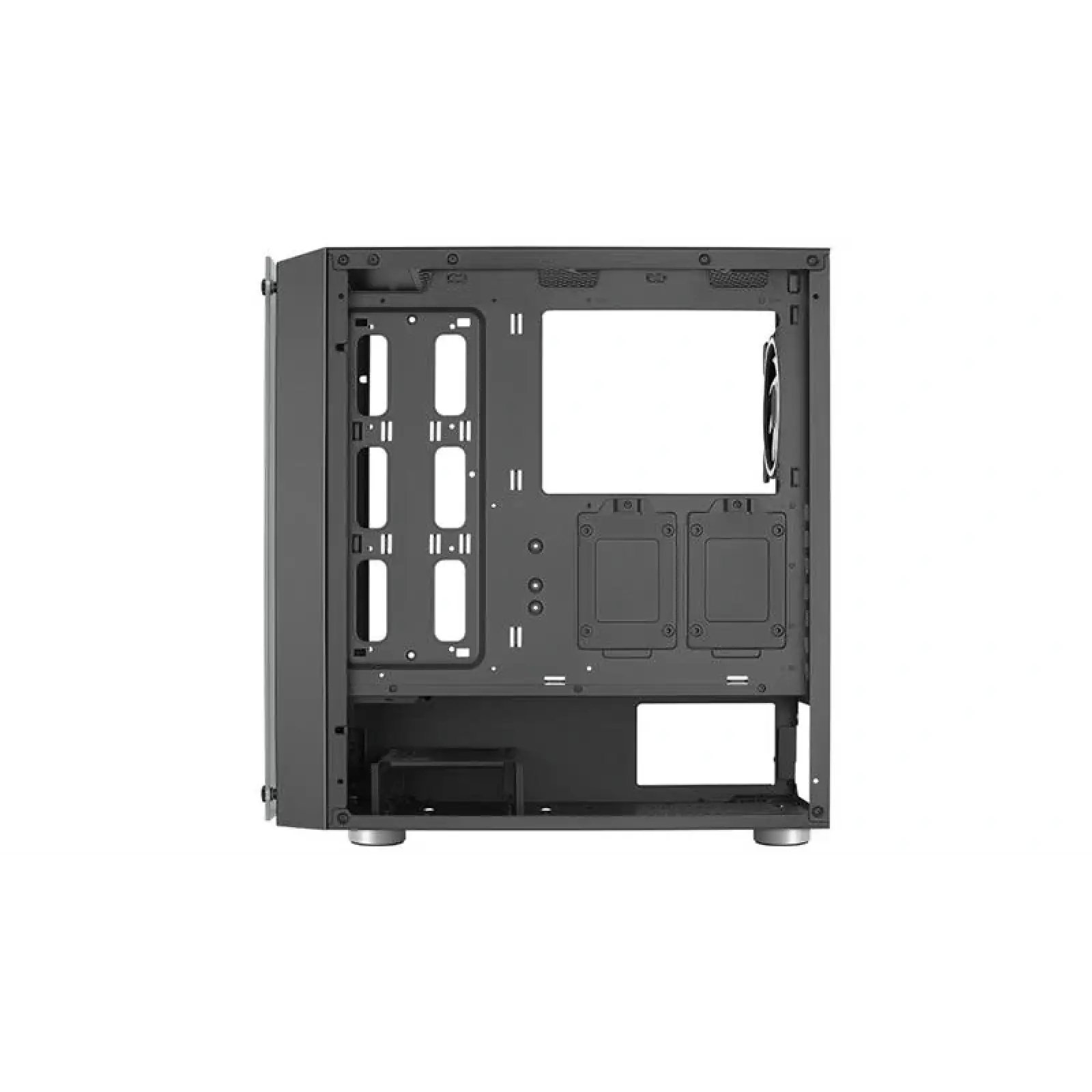Корпус AeroCool Skribble-G-BK-v1 (ACCM-PB28033.11) Black без БЖ UA