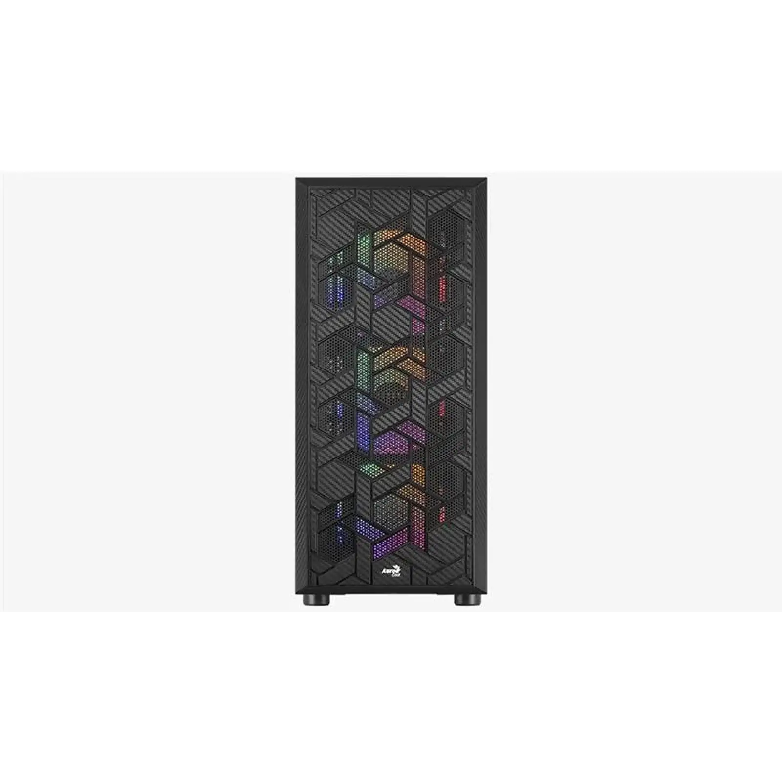 Корпус AeroCool Hive-G-BK-v2 (ACCM-PV27043.11) Black без БП UA