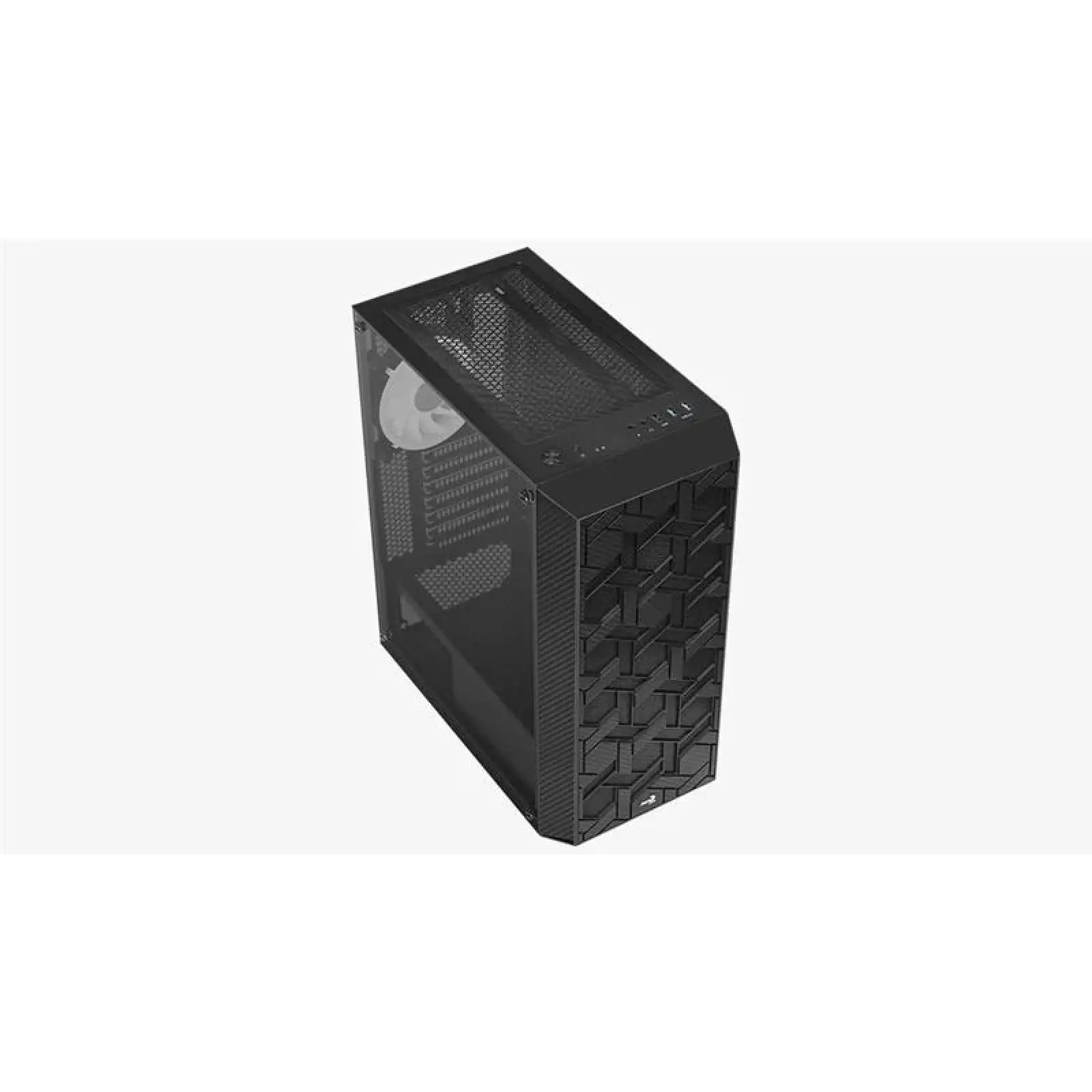 Корпус AeroCool Hive-G-BK-v2 (ACCM-PV27043.11) Black без БП UA