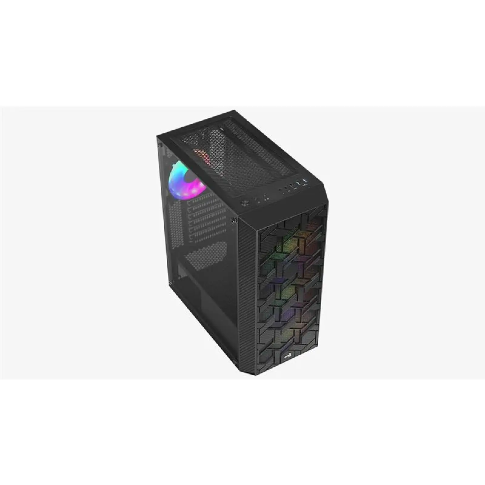 Корпус AeroCool Hive-G-BK-v2 (ACCM-PV27043.11) Black без БП UA